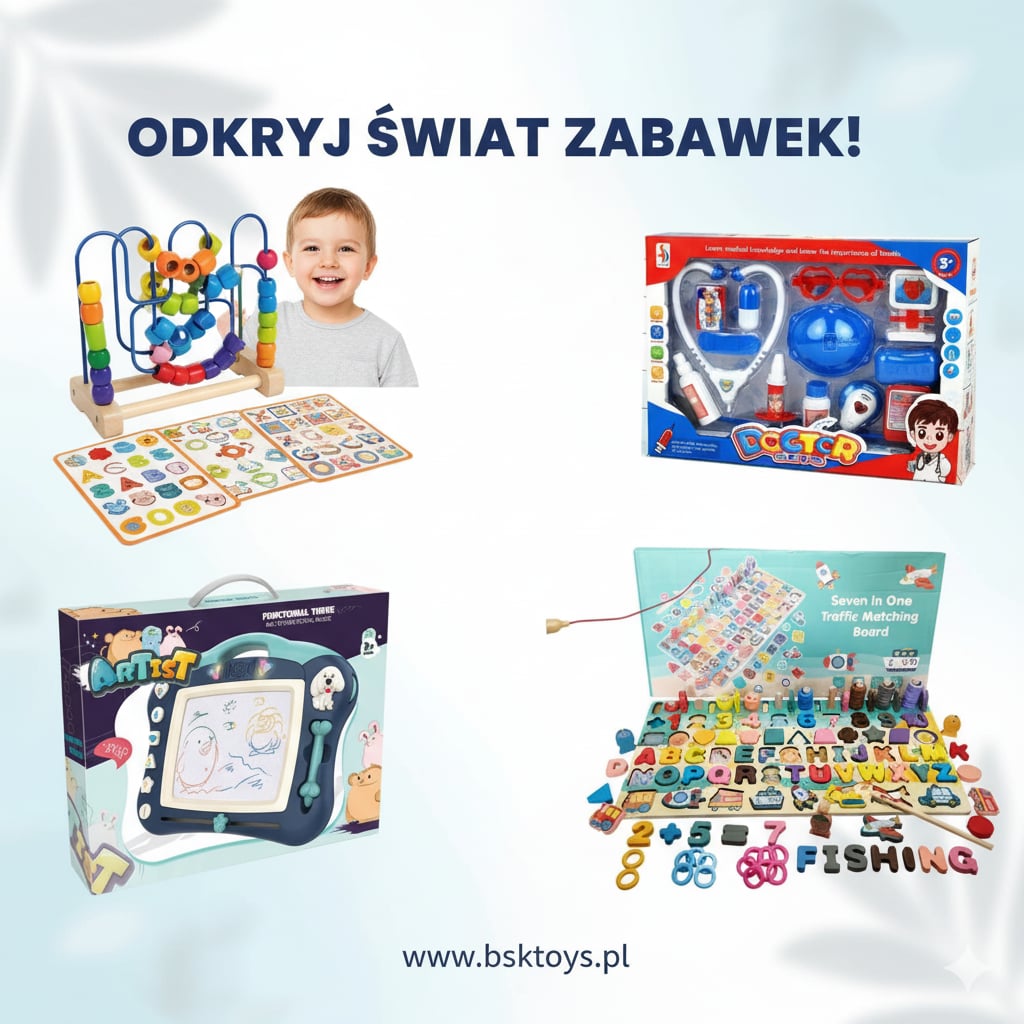 Jakie zabawki edukacyjne wybrać dla 3-latka?