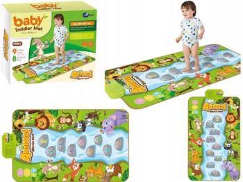 INTERAKTYWNA MATA EDUKACYJNA GRAJĄCA MUZYCZNA SENSORYCZNA DLA DZIECI