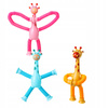 ROZCIĄGAJĄCE SENSORYCZNA ŻYRAFA ANTYSTRESOWA PRZYSSAWKA FIDGET POP LED
