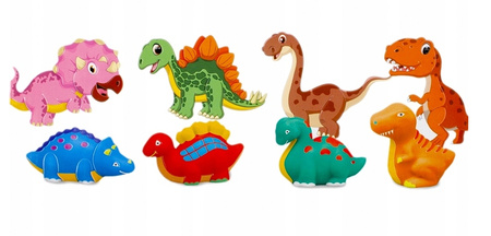 Masa Plastyczna Magiczna Ciastolina Dinozaury z Akcesoriami do Modelowania