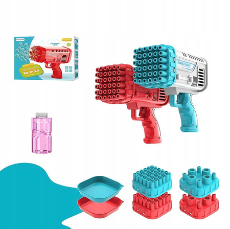 Pistolet Na Bańki Mydlane Maszyna Do Baniek + Płyn 3000 BANIEK NA MINUTĘ