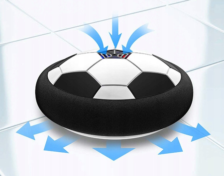 LATAJĄCA PIŁKA POWIETRZNA ŚWIECĄCA DIODY LED HOVER BALL Z PODUSZKĄ POWIETRZNĄ
