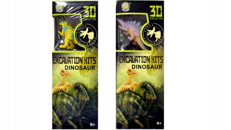 ODKRYWCA WYKOPALISKO SZKIELET DINOZAURA 2w1