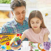 Hodowla Kryształów LED Kreatywny Zestaw Edukacyjny Akwarium Astronauta DIY
