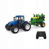 Zdalnie Sterowany Niebieski Traktor z Maszyną Rolniczą dla Małych Rolników