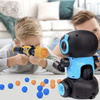 Gra Zręcznościowa dla Dzieci Strzelanie do Celu Robot 2 pistolety 24 piłki