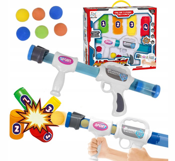 SPORTOWE STRZELANIE DO CELU KUBKÓW PISTOLET KULKI PIANKOWE TRENOWANIE GRA