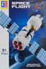 KLOCKI UKŁADANKA SATELITA KOSMICZNA SPACE SATELLITE DISPLAY SHIELD 87elem