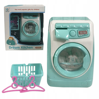 Mini Pralka Automatyczna dla Dzieci z Efektami Dźwiękowymi i Świetlnymi
