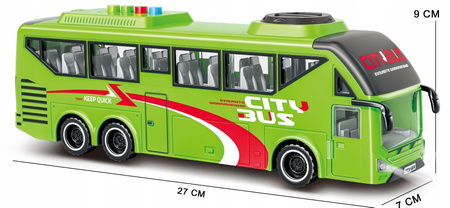 Autobus Miejski Trolejbus z Napędem Otwierane Drzwi Dźwięk Światła Zielony