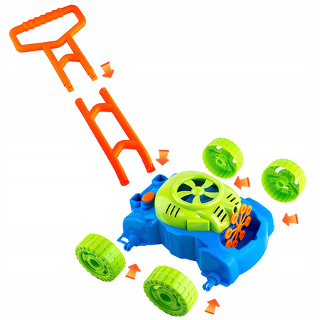 Pchacz Kosiarka Maszyna Do Robienia Baniek Mydlanych Z Efektami Dźwiękowymi