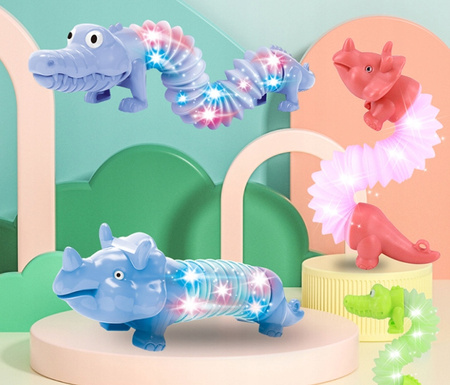 GĄSIENICA SENSORYCZNA ANTYSTRESOWA POP TUBE LED