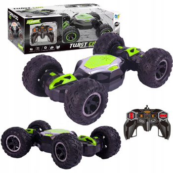Samochód Zdalnie Sterowany Auto Terenowe Twister 360* Led Dźwięki RC Pilot