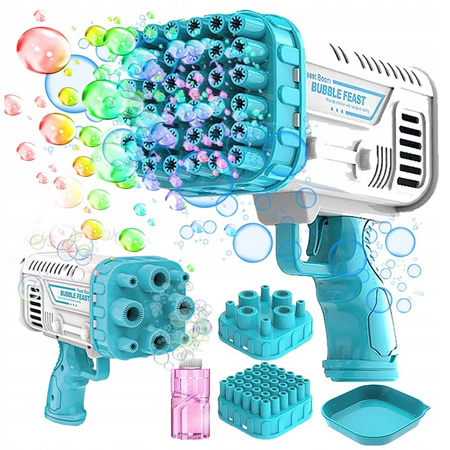Pistolet Na Bańki Mydlane Maszyna Do Baniek + Płyn 3000 BANIEK NA MINUTĘ