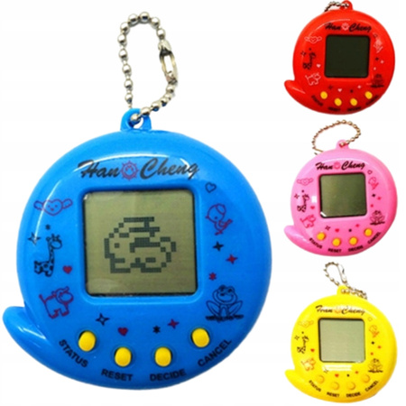 Tamagotchi Tamagoczi Interaktywne Zwierzątko 190w1 4 Kolory