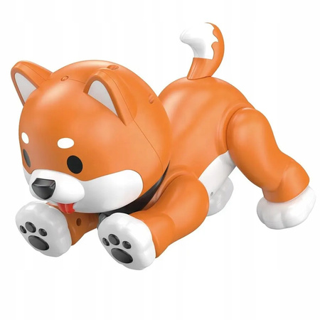 Interaktywny Robo Pies Shiba Inu Zdalnie Sterowany Pilot Głos Robi Sztuczki