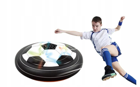 LATAJĄCA PIŁKA POWIETRZNA ŚWIECĄCA DIODY LED HOVER BALL Z PODUSZKĄ POWIETRZNĄ