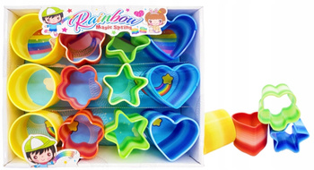 GRA ZRĘCZNOŚCIOWA RAINBOW SPRĘŻYNKA MAGIC ZABAWKA