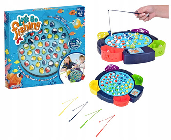 Gra Zręcznościowa Łowienie Rybek Wędkowanie Rodzinna Zabawa Efekty Dźwięk