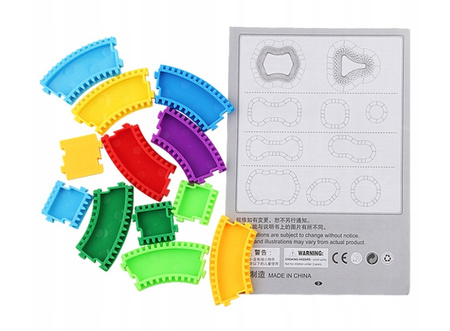 ZESTAW DO RYSOWANIA SPIROGRAF KÓŁKA WZORY ZABAWA SZLACZKI PISAKI FLAMASTER