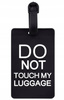 ADRESOWNIK ZAWIESZKA NA BAGAŻ DONT TOUCH ME! IDENTYFIKATOR WALIZKA
