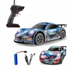 Zdalnie Sterowane Wyścigowe Auto Do Driftu z Akumulatorem Świeci LED 2.4GHz