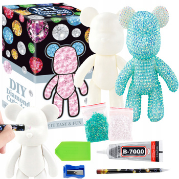 ZESTAW ARTYSTYCZNY WYKLEJANKA MALOWANIE DIAMENTAMI