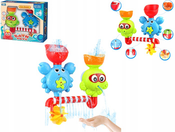 Zabawka do Kąpieli z Fontanną Krab Ośmiornica Przyssawki Dzieci Wanna Woda