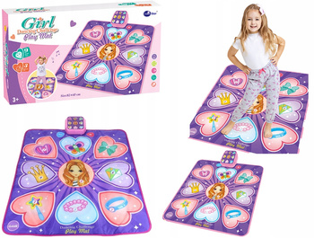 Muzyczna Mata Do Tańczenia Interaktywna Gra Światła Zabawa Rodzinna Dzieci