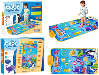 Interaktywna Mata Marine Muzyczna Dotykowa Edukacyjna Morskie Dźwięki Ocean