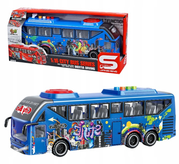 Autobus Miejski Trolejbus Napęd Otwierane Drzwi Dźwięk Światła Niebieski