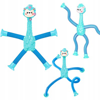 ROZCIĄGAJĄCE SENSORYCZNA ALPAKA LAMA ANTYSTRESOWA PRZYSSAWKA FIDGET POP LED