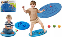 Deska Do Balansowania Z Labiryntem Niebieska Koordynacja Ćwiczenia Kulki