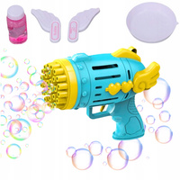 Pistolet do Baniek Mydlanych Bańki Mydło Broń na Baterie Dla Dzieci